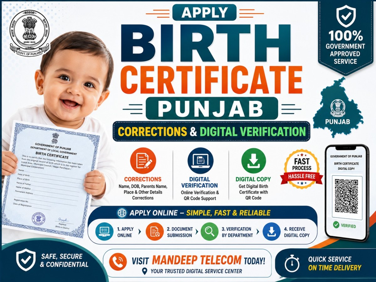 Birth Certificate Punjab